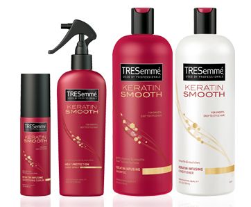 DailyCurlz: Tresemme New Keratin Smooth Collection Shampoo Tresemme, Heat Protection Spray, Tresemme Keratin Smooth, Keratin Shampoo, Protection Spray, Glittery Eyes, Mohawk Hairstyles, Hair Tutorials For Medium Hair, Dermal Fillers