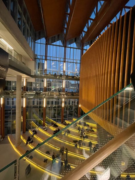 Ubc study spot, vancouver, the nest, university of british columbia, study, exam season, studying tips, quiet spaces ubc, ubc aesthetic, yellow stairs, ubc big stairs, student life, AMS Columbia Uni, Yellow Stairs, Study Exam, Canada Lifestyle, Exam Season, Lund University, Studying Tips, Study In Canada, Aesthetic Yellow