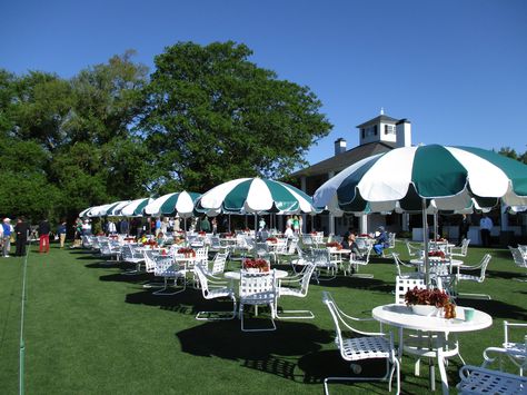 Behind the clubhouse. What a setting at Augusta National 90s Country Club Aesthetic, Retro Country Club Aesthetic, Clubhouse Aesthetic, Golf Club Aesthetic, Georgetown Aesthetic, Country Club Party, Golfing Aesthetic, Tennis Clubhouse, Vintage Country Club