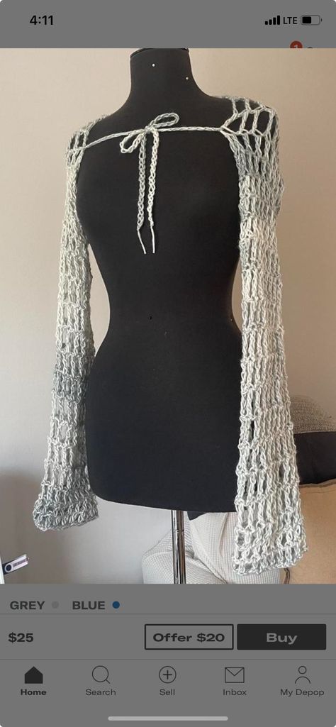 Crochet Rib Cage Vest, Crochet Night Outfit, Ribcage Crochet Pattern, Crochet Ideas Alt, Alternative Crochet Patterns Free, Wearable Crochet Projects, Alternative Crochet Clothes, Gothic Crochet Ideas, Gothic Crochet Patterns