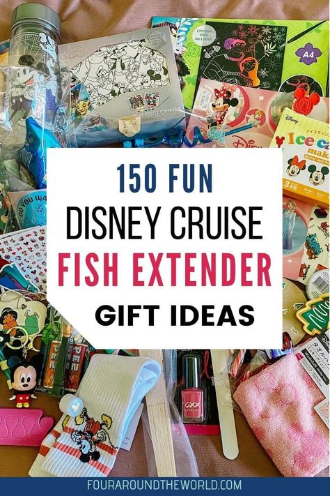 These Disney cruise fish extender gift ideas are perfect for adding a touch of Disney magic to your next cruise vacation. Whether you're looking for something practical, personalised or just plain fun, there's something on this list for everyone. Disney cruise fish extender gifts for adults, fish extender gifts for kids, fish extender gifts for teens, family fish extender gift ideas. Fish Extender Gift Ideas Diy, Disney Cruise Gift Ideas, Fish Extender Gifts For Kids, Fish Extender Gift Ideas For Adults, Christmas Fish Extender Gifts, Fish Extender Diy, Diy Fish Extender Gifts, Disney Cruise Pixie Dust Ideas, Disney Fish Extender Gift Ideas Diy