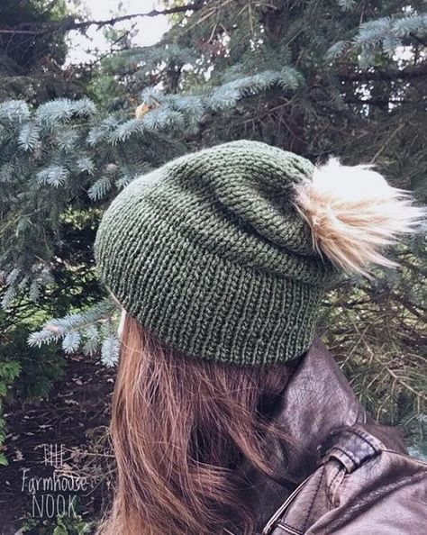 Womens slouchy beanie