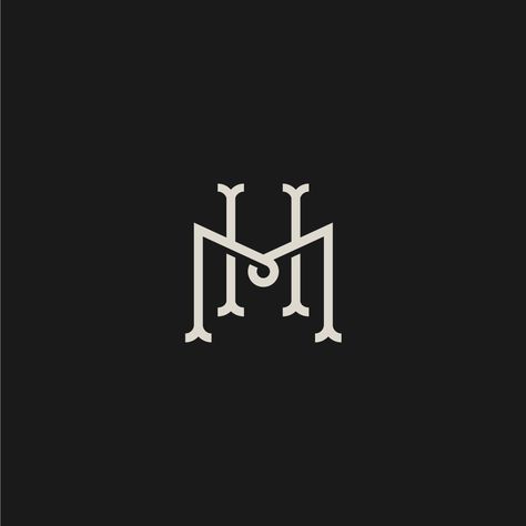 Mh Monogram, Hm Monogram, M Monogram, Hotel Logo, Logo Concept, Monogram Logo, Brand Designer, Branding Design, Logo Design