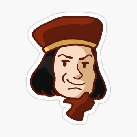 Lord Farquaad Fanart, Lord Farquaad, Mickey Love, Shrek, Pumpkin Carving, Top Artists, Science Poster, Stranger Things Fanart, Sticker Design