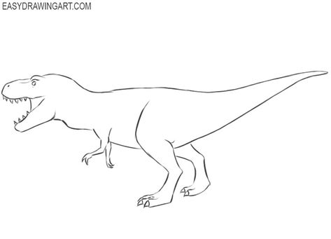 How to Draw a Tyrannosaurus Rex | Easy Drawing Art Dinosaur Face Painting, Kids Colouring Printables, Dinosaur Pencil, Electric Warrior, Dinosaur Sketch, Dinosaur Drawing, Line Sketch, Drawing Guide, Colouring Printables