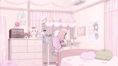 Cute Gifs, Photographie Portrait Inspiration, Banner Gif, Anime Gifs, Pastel Pink Aesthetic, Anime Gifts, Aesthetic Gif, Kawaii Wallpaper, Wallpaper Pc