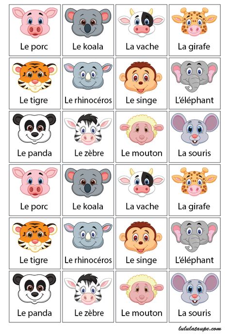 Jeu de mémoire à imprimer French Preschool Activities, French Language Learning Kids, Learning French For Kids, French Flashcards, French Worksheets, French Kids, French Teaching Resources, French Activities, French Language Lessons