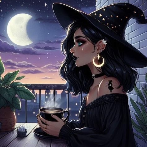 Cute Witchy Art, Cute Witch Illustration, Halloween Hairstyles For Kids, Easy Halloween Hairstyles, Haircuts For Kids, Witchcraft Art, W.i.t.c.h Fanart, Halloween Hairstyles, Cute Witch