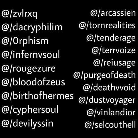 Nickname For Discord, Display Name Ideas Aesthetic, Grunge Usernames For Instagram, Discord Username Ideas Grunge, Male Username Ideas, Rp Username Ideas, Gothic Usernames, Discord Username Ideas Y2k, Goth Usernames Ideas