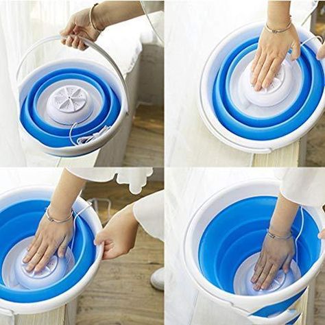 Purchase Folding Laundry Machine (Basic & Upgrade) Washer Cleaner, Laundry Tubs, Portable Washing Machine, Mini Washing Machine, Folding Laundry, Basin Design, Clothes Washing Machine, Laundry Machine, Deep Cleaning