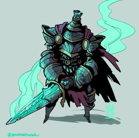 Ghost Knight, Bone Dust, Eldritch Knight, Eldritch Horror, Knight Art, Fantasy Male, Dungeons And Dragons Homebrew, Fantasy Creatures Art, Robots Concept