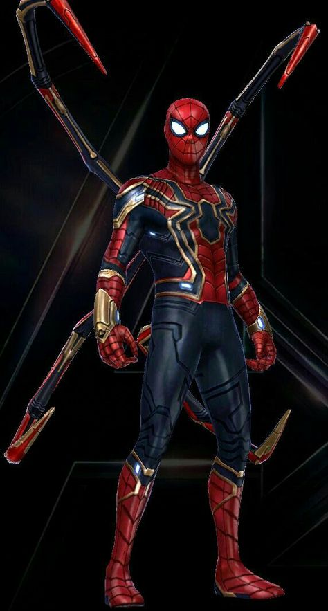 Iron Spider Suit, Image Spiderman, Spiderman Suits, Ultimate Spider Man, Spiderman Costume, Iron Spider, Marvel Superhero Posters, Spiderman Pictures, Best Superhero