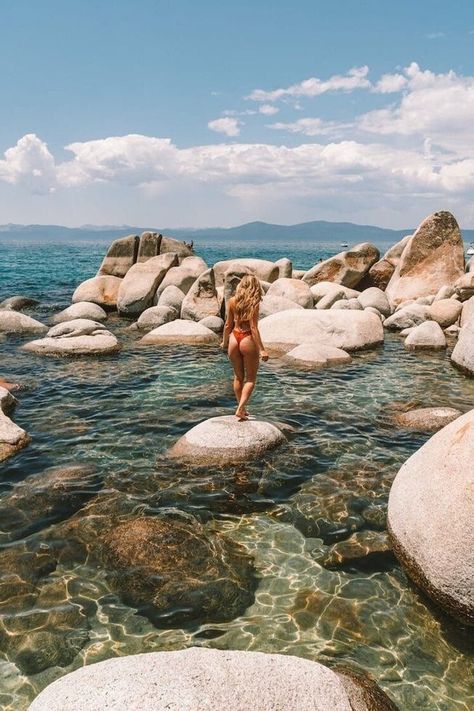 With 72 miles of shoreline, there is an overwhelming number of things to do in Lake Tahoe in summer. Here are the absolute best things to do in Lake Tahoe in the summer. | things to do in lake tahoe summer | south lake tahoe in summer | lake tahoe summer vacation | what to do in lake tahoe summer | what to do in south lake tahoe summer | best things to do in south lake tahoe summer | lake tahoe summer activities | south lake tahoe summer activities Lake Tahoe Beach, Lake Tahoe Summer, Tahoe Lake, Tahoe Vacation, Tahoe Trip, Lake Tahoe Nevada, Best Beaches To Visit, North Lake Tahoe, Nevada Travel