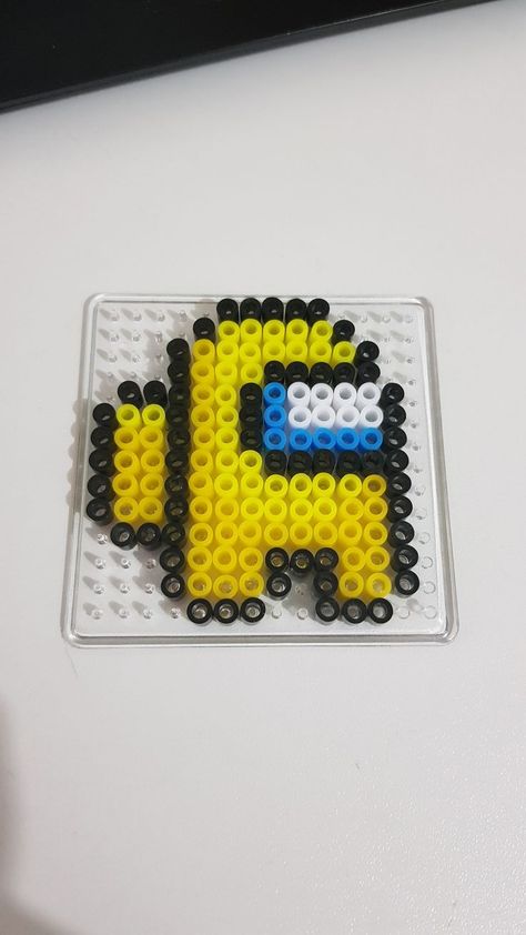 Among Us Melty Beads, Pyssla Among Us, Perler Bead Patterns Among Us, 14x14 Pixel Art, Among Us Perler Bead Pattern, Perler Beads 14x14, Perler Bead Among Us, Hama Beads Patterns Pokemon, 14x14 Perler Bead Patterns