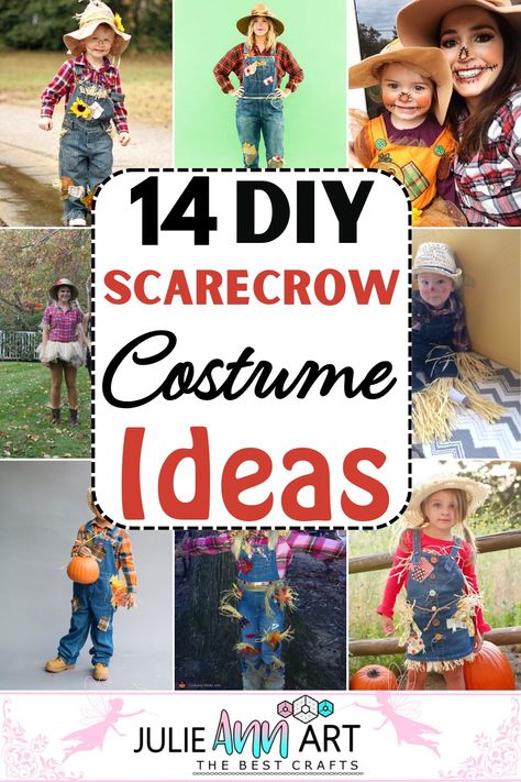 Creating a DIY scarecrow costume can be a fun and enjoyable experience, perfect for Halloween or themed events! Just follow the given costume ideas, and with a little creativity and a dash of determination, your charming scarecrow costume will be the talk of the town! Horse Scarecrow Costume, Couples Scarecrow Costume Diy, Pretty Scarecrow Costume, Scarecrow Dress Up, Diy Cute Scarecrow Costume, Diy Adult Scarecrow Costume, Kid Scarecrow Makeup, Scarecrow Day At School, Last Minute Scarecrow Costume