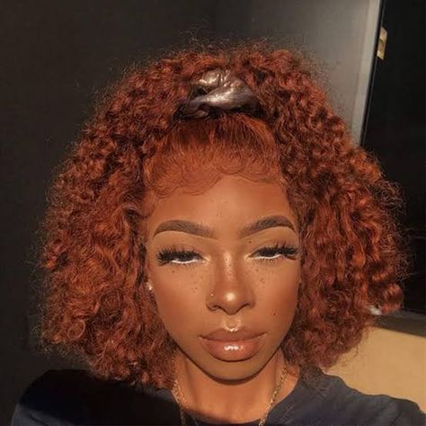 Hair Black Women, Curly Lace Wig, Red Curly Hair, Magic Love, Ginger Hair Color, Easy Hairstyles For Medium Hair, Dyed Natural Hair, Human Virgin Hair, Human Hair Lace Wigs