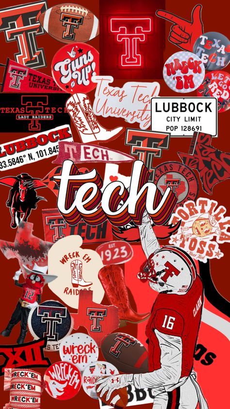 I might lose followers but… GUNS UP#ilovetech #texastech #texastechredraiders Texas Tech Wallpaper, Texas University Longhorns, Red Colour Wallpaper, Tech Wallpaper, Texas Tech Football, College Vision Board, Football Wags, Tech Aesthetic, School Jobs