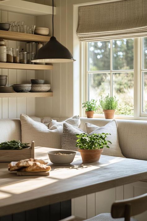 Cottage core kitchen ideas: 37 ways to bring country charm Cottage Charm Interior, Farmhouse Cottage Core, Cottage Core Kitchen Ideas, Small Cottage Kitchens, Cottage Core Kitchen, Cottage Vibes, Cottage Interior Design, Vintage Shelving, Unique Backsplash