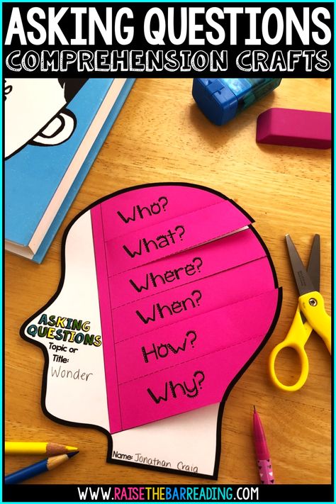 Teaching Reading Comprehension Strategies: Asking Questions & QAR Strategy - Raise the Bar Reading Reading Strategy Bookmarks, Raise The Bar Reading, Story Maps, Teaching Reading Comprehension, Reading Strategy, Interactive Reading, Reading Comprehension Strategies, Raise The Bar, Teaching Students