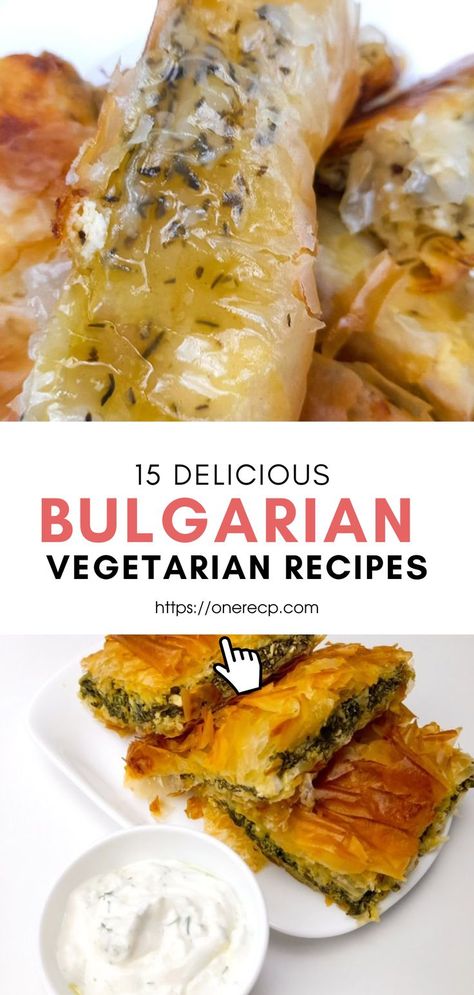 15 Delicious Bulgarian Vegetarian Recipes Savory Pastries, Vegeterian Recipes, Traditional Dishes, Savory Pastry, Bean Stew, Fresh Salads, Stew, Bulgaria, Vegetarian Recipes