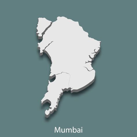 3d isometric map of mumbai is a city of ... | Premium Vector #Freepik #vector #mumbai #map-illustration #region #cartography Map Of Mumbai, Mumbai Map Illustration, Mumbai Map, City Map Drawing, Maps Aesthetic, Isometric Map, 3d Isometric, Drawing Software, Physical Map