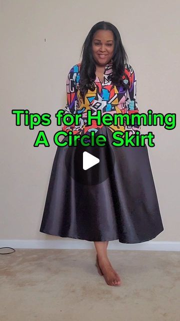 Geneva| Midsize Sewing & DIY Creative on Instagram: "Saturday Sewing Tip for Hemming A Circle Skirt 💛💛 #memademay  #memademay2024" How To Hem A Circle Skirt, Circle Skirt Pattern Diy, Diy Circle Skirt, Circle Skirt Pattern, Diy Skirts, Creative Corner, Sewing Diy, A Circle, Diy Creative