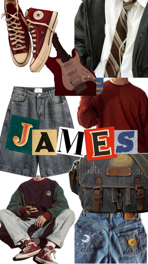 James potter James Potter Outfit, Alternative Boy, Boys Life, James Potter, Outfits Aesthetic, School Outfits, Aesthetic Clothes, Spiderman, Harry Potter