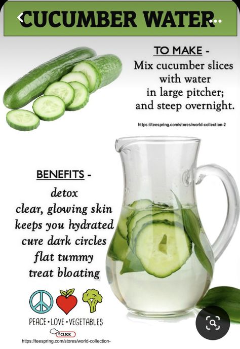 Flat Tummy In A Week, Quick Detox Cleanse, Cucumber Water Recipe, Cucumber Water Benefits, Quick Detox, Infusion Therapy, Fruit Infused Water Recipes, Intermittent Fasting Diet, Iv Drip