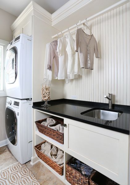 Laundry And Wet Kitchen Combo, Laundry Wet Room Combo, Basement Kitchen Laundry Combo, Wet Kitchen And Laundry Area, Basement Laundry Bathroom Combo, Laundry Room Accent Wall, Cabinets Laundry Room, Camp Plans, Efficient Laundry Room