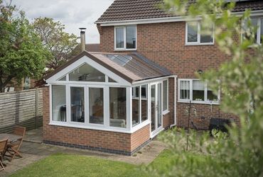 Solid roof conservatories & replacement conservatory roofs | Anglian Home Improvements Conservatory Extension Ideas, Replacement Conservatory Roof, Conservatory Interiors, Conservatory Extension, Bungalow Extensions, Conservatory Kitchen, Conservatory Design, Garden Room Extensions, House Extension Plans