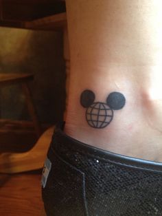 Epcot Tattoo, Mickey Tattoos, Mickey Tattoo, Mouse Tattoo, Mickey Mouse Tattoo, Trip Fashion, Gear Tattoo, Mom Daughter Tattoos, Hidden Mickeys