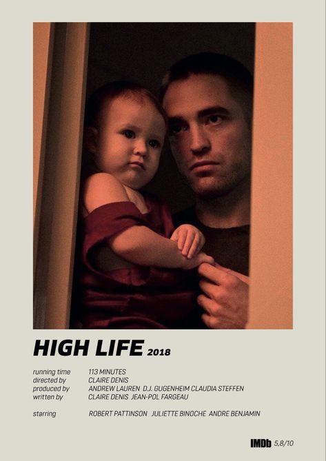 High Life Movie, Polaroid Movie Poster, Robert Pattinson Movies, Life Movie, Movie To Watch List, Tv Series To Watch, Girly Movies, Drama Tv Shows, Movie Wallpapers