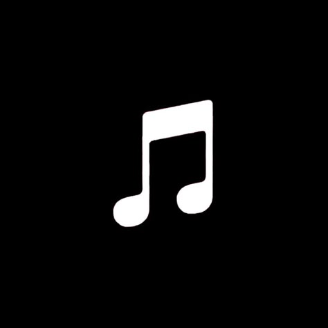 Apps Icon Black Aesthetic, Black Music Icon App, Black Ios Icons Aesthetic, Black Icon For Apps, Apple Music Logo Aesthetic, Black Apple Icons, Black Logo Aesthetic, Black Icon App Aesthetic, Black Aesthetic Phone Theme