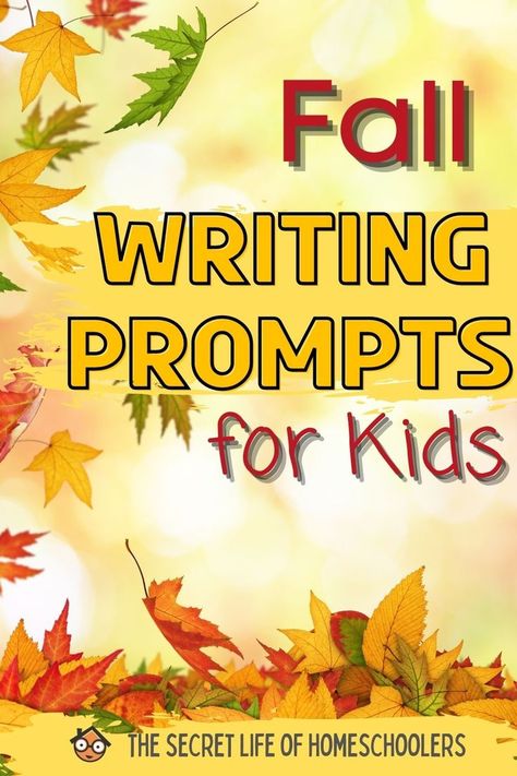 Fall Writing Craft 2nd Grade, Fall Writing Prompts Middle School, Fall Creative Writing Prompts, November Writing Prompts 2nd Grade, Fall Writing Prompts 2nd Grade, Fall Writing Prompts For Kids, Fall Writing Activities 2nd Grade, Fun Writing Prompts For Kids, Second Grade Writing Prompts