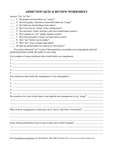 Relapse Prevention Activities, Self Help Worksheets, 12 Step Worksheets, Relapse Prevention Plan, Group Therapy Ideas, Group Counseling Activities, Group Therapy Activities, Counseling Worksheets, 12 Steps Recovery