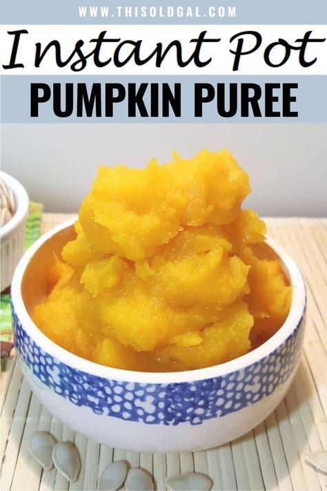 Pumpkin Puree Pumpkin In Instant Pot, Pumpkin Instant Pot, Making Pumpkin Puree, Make Pumpkin Puree, Paleo Holiday Recipes, Instant Pot Pumpkin, Pureed Pumpkin, Pumpkin Puree Recipes, Pumpkin Dishes