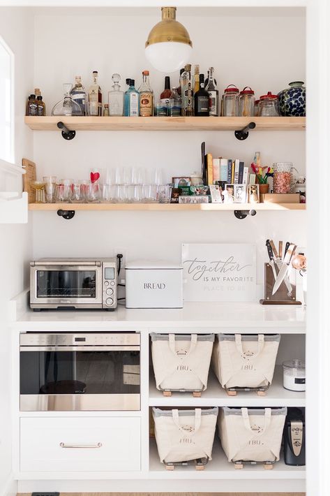 Keep your pantry organized with tips from The Basket Shop Steele Canvas, Organizing Your Pantry, Simply Keto, Canvas Basket, Beautiful Pantry, Hudson Grace, Stackable Baskets, Tips For Organizing, Organized Pantry