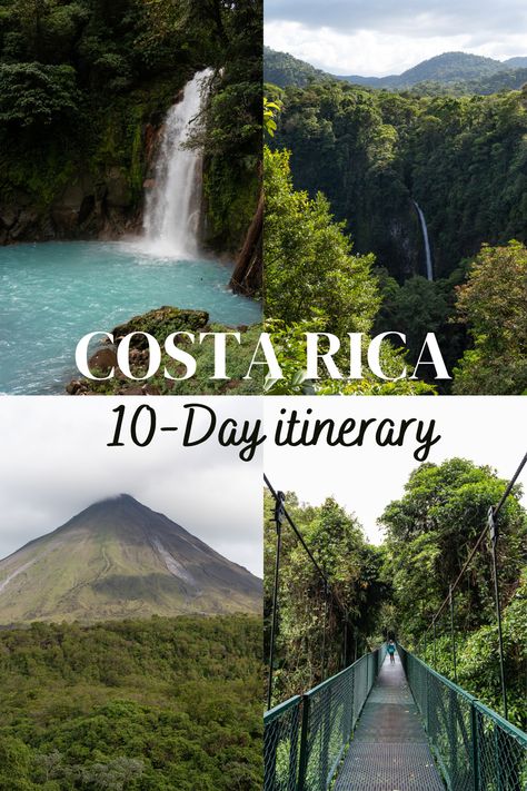 One Week In Costa Rica, Best Costa Rica Itinerary, 8 Days In Costa Rica, Costa Rica 2 Week Itinerary, Costa Rica Itinerary Two Weeks, 10 Days In Costa Rica, 10 Day Costa Rica Itinerary, Hiking Costa Rica, Costa Rica Itinerary 10 Days