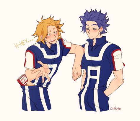 Mha Fanart Denki, Shinso Hitoshi, Mario Funny, Kaminari Denki, Human Pikachu, Lgbtq Funny, Buko No Hero Academia, Boku No Hero Academia Funny, My Hero Academia Episodes