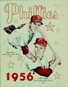 Phillies Yearbook 1956 1950s Illustration, Poster Sketch, Baseball Pics, Sketch Wall, Baseball Wall Art, Philadelphia Phillies Baseball, Baseball Wall, Robin Roberts, Yearbook Covers