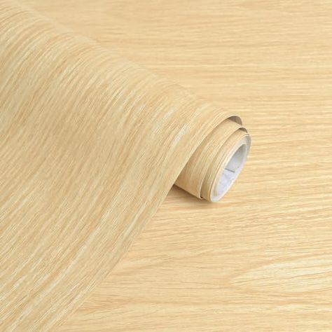 Oak Wallpaper, Wood Grain Contact Paper, Wood Contact Paper, Wallpaper For Kitchen, Shelves Desk, Faux Wood Grain, Paper Light, Wood Wallpaper, Wallpaper Peel And Stick