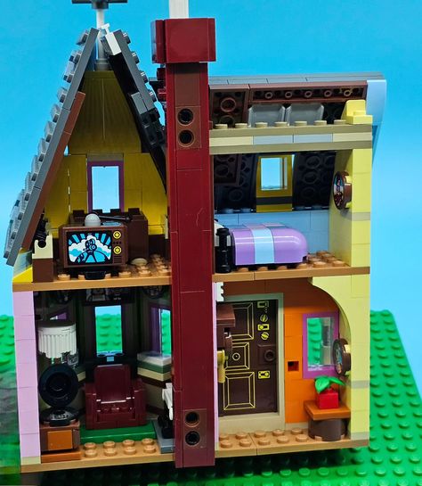 Lego Up House interior Lego House Interior, Lego House, Up House, House Inside, Lego, House Interior, Anime, On Instagram, Instagram