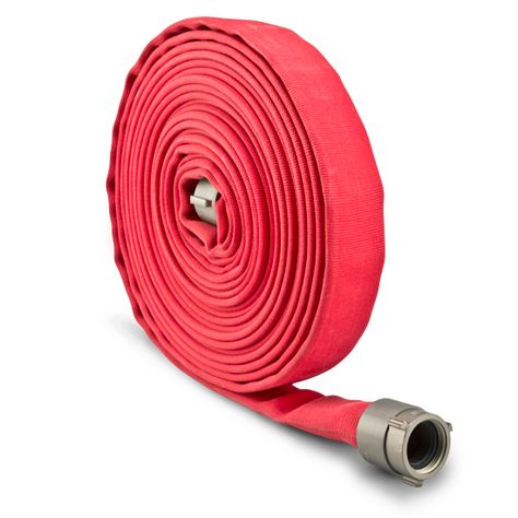 BullDog Ultima™ is a durable, double-jacketed hose constructed with staple-polyester, both warp and filler, and lined with a high-tech EPDM tube. Its engineered design guarantees minimum weight with maximum durability and packability with minimal friction loss. The standard color for Ultima Hose is white. Other colors available with our innovative Armour Jacket abrasion-resistant coatings are red, yellow, orange, blue, green and tan. Firefighter Tools, Room Things, Fire Hose, Fire Truck, American Made, Yellow Orange, Firefighter, High Tech, The Expanse