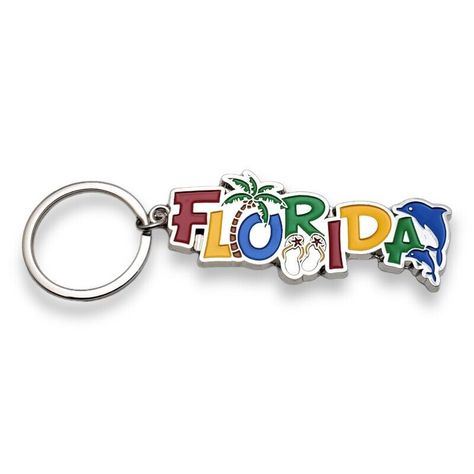 Ferris State University, Chain Ideas, Travel Souvenirs, Sunshine State, Florida State, Handbag Purse, Theme Park, Key Ring, Key Rings