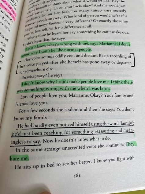 Normal People Annotations, Annotation Ideas, Normal People Quotes, Annotating Books, Annotated Books, Escaping Reality, Sally Rooney, Book Annotations, Quotes Book