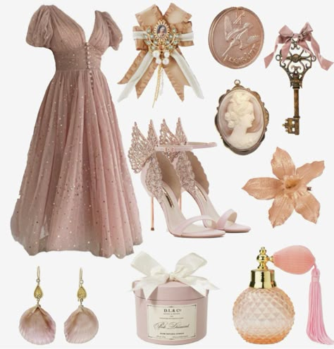 Auroracore Outfits, Angelcore Outfits, Cottagecore Outfits, Outfits Polyvore, Royal Outfits, Themed Outfits, Fancy Outfits, Outfits Fashion, Mode Vintage