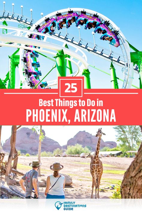 Want to see the most incredible things to do in Phoenix, AZ? We’re FamilyDestinationsGuide, and we’re here to help: From unique activities to the coolest spots to check out, discover the BEST things to do in Phoenix, Arizona - so you get memories that last a lifetime! #phoenix #phoenixthingstodo #phoenixactivities #phoenixplacestogo Phoenix Things To Do, Phoenix Travel Guide, Arizona Activities, Phoenix Vacation, Indoor Things To Do, Phoenix Travel, Arizona Travel Guide, Peoria Arizona, Arizona Adventure