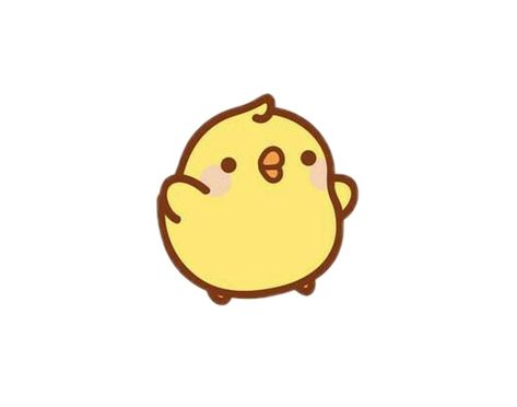 #mochi #molang #chicken #korean #character #yellow #kawaii #chick #cute #sticker #freetoedit Yellow Cartoon Characters, Yellow Cartoon, Mochi, Cartoon Characters, Chicken, Yellow, White