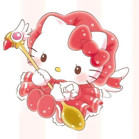 Hello Kitty Sakura, Pink Wallpaper Hello Kitty, Disney Icons, Hello Kitty Clothes, Toddler Arts And Crafts, Hello Kitty Characters, Hello Kitty Cartoon, Hello Kitty Art, Sakura Card