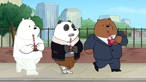 ριntєrєѕt • @truongkimthu Bare Bears Wallpaper, We Bare Bears Wallpaper, Cartoon Bears, Bears Wallpaper, Ice Bear We Bare Bears, Bear Bears, We Bare Bears Wallpapers, Ice Bear, Ice Bears